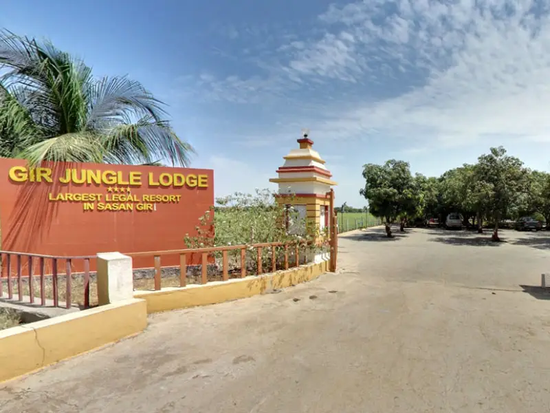 Gir Jungle Lodge Entrance